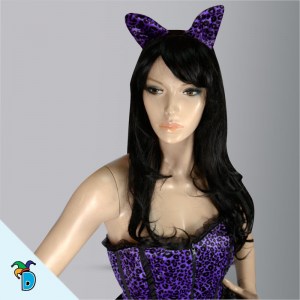 Disfraz Gatita Morado